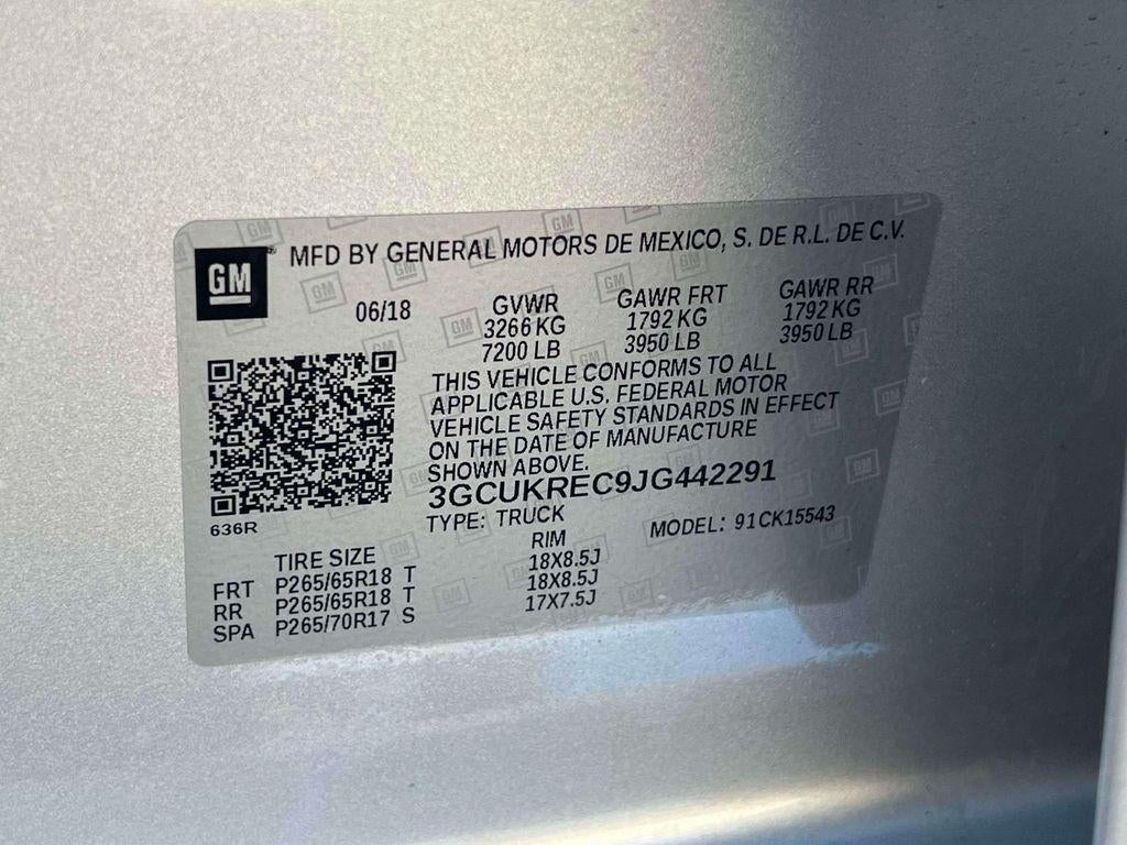 2018 Chevrolet Silverado 1500 2LT