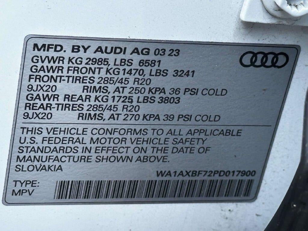 2023 Audi Q7 Premium 55 TFSI quattro Tiptronic