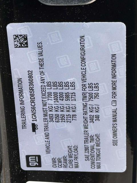 2025 Chevrolet Suburban 4WD LT