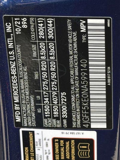 2022 Mercedes-Benz GLS 450 4MATIC®