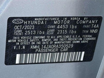 2024 Hyundai Sonata SEL