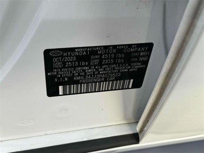 2023 Hyundai Sonata Hybrid SEL