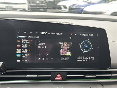 2024 Hyundai Elantra Hybrid Blue