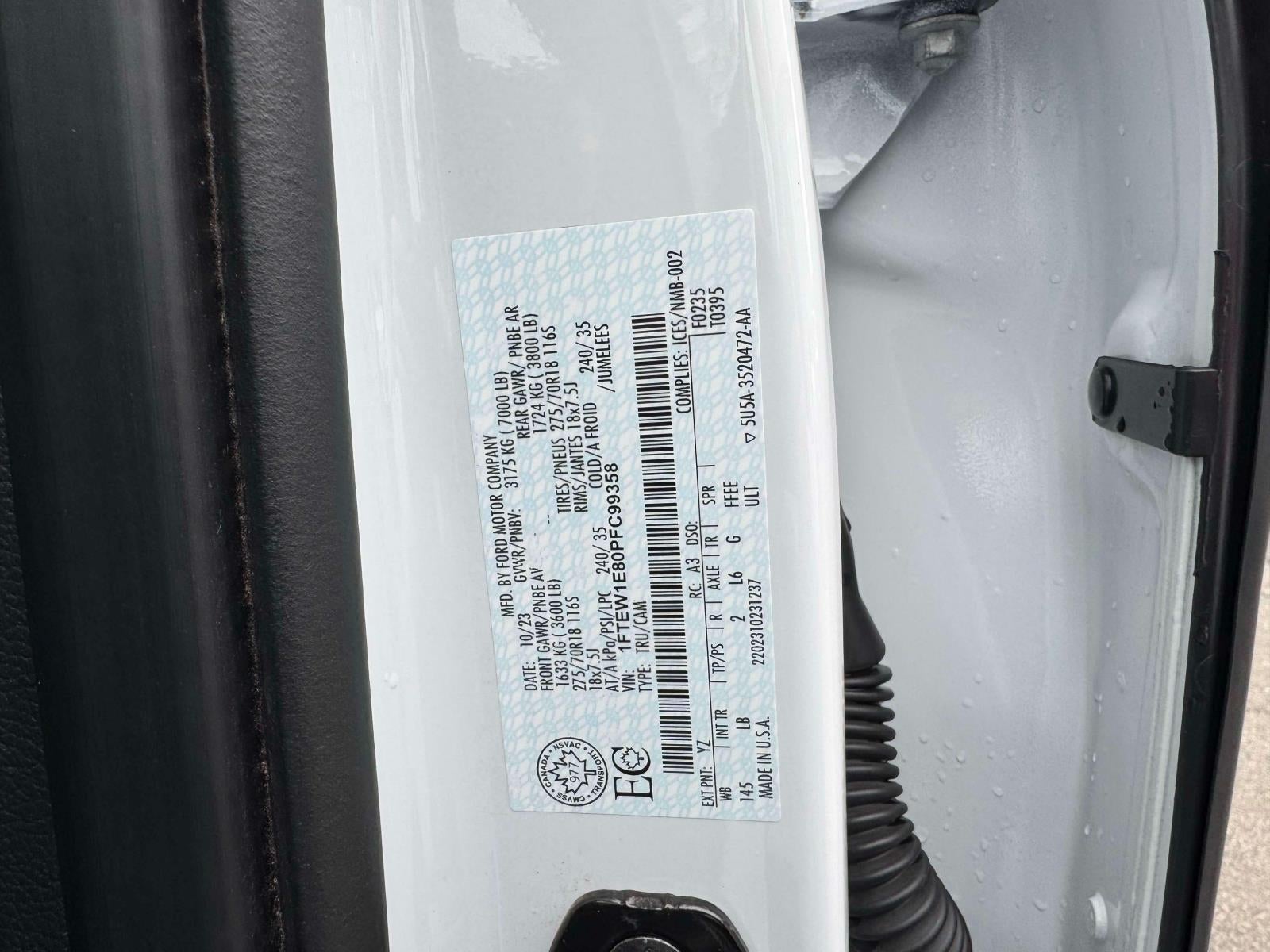 2023 Ford F-150 Tremor