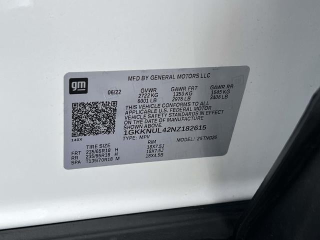 2022 GMC Acadia AWD SLT