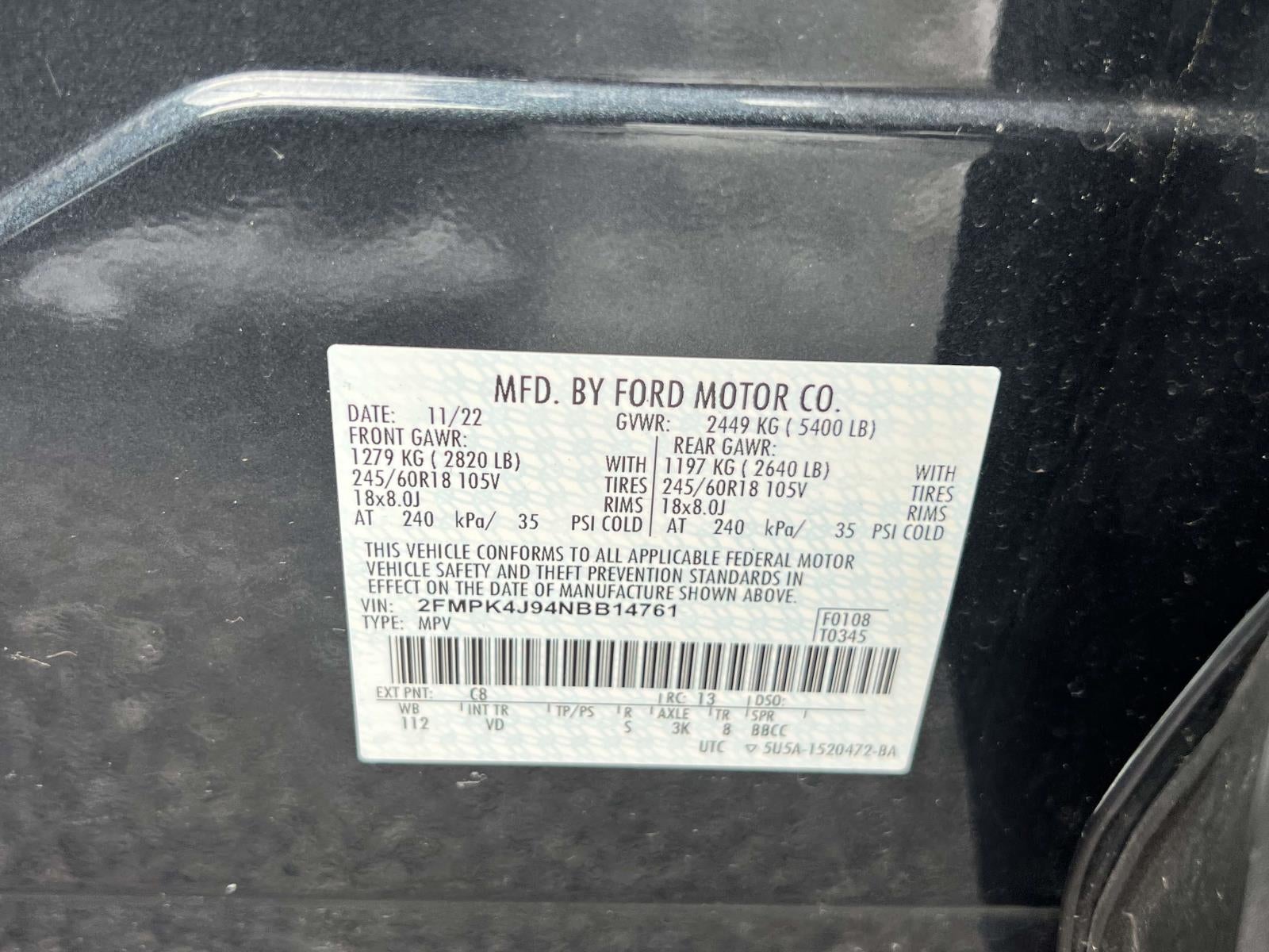 2022 Ford Edge SEL