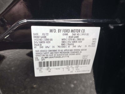 2022 Lincoln Nautilus Reserve