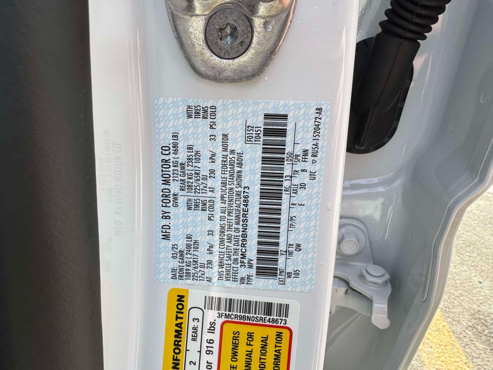 2025 Ford Bronco Sport Big Bend