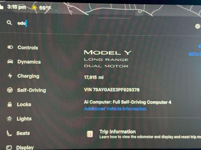 2023 Tesla Model Y Long Range Dual Motor All-Wheel Drive