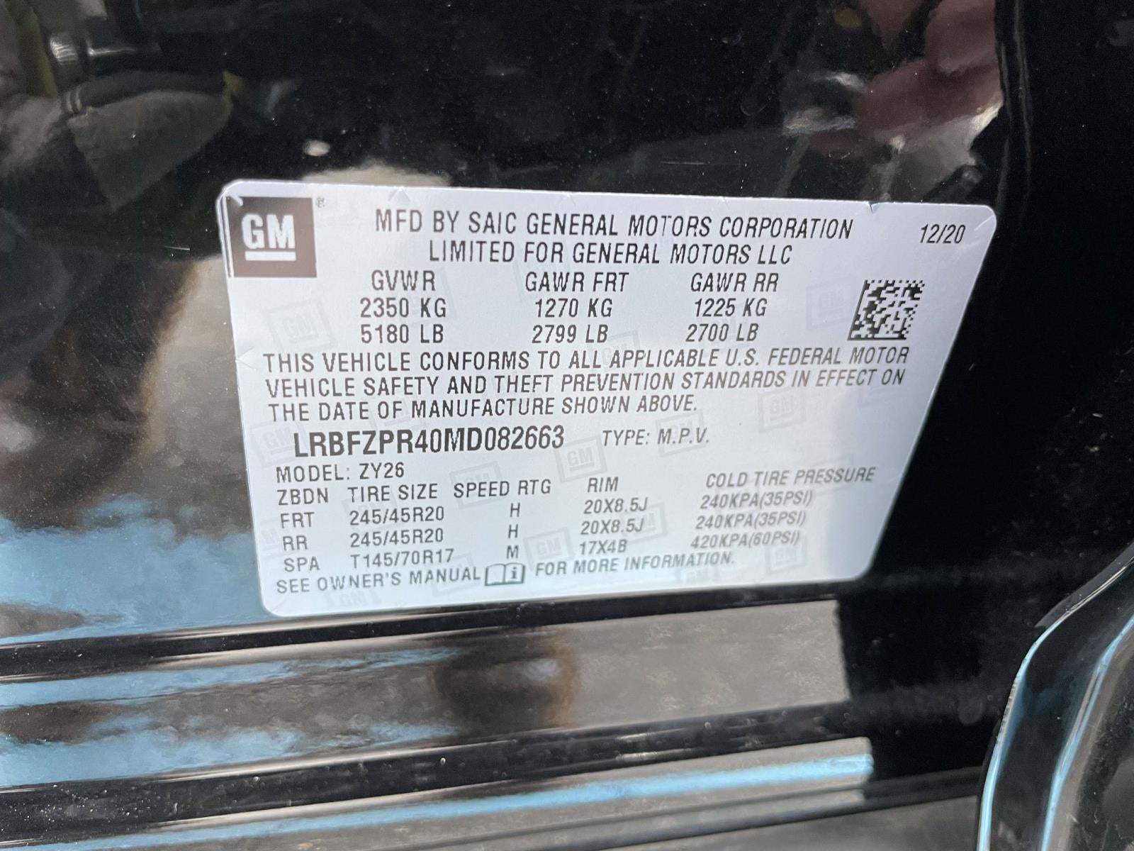 2021 Buick Envision AWD Essence