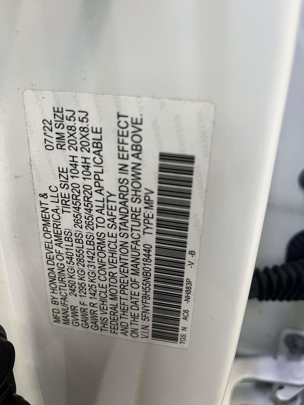 2022 Honda Passport AWD EX-L