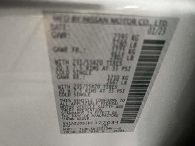 2023 Nissan Murano Platinum Intelligent AWD