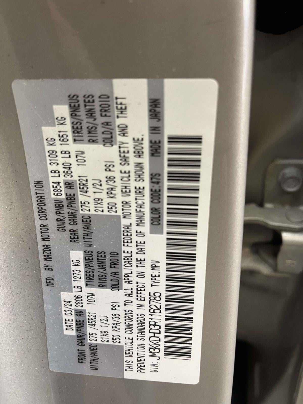 2024 Mazda Mazda CX-90 3.3 Turbo Premium