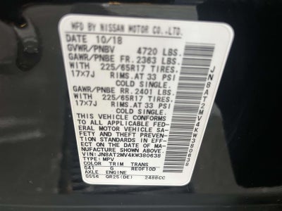 2019 Nissan Rogue SV