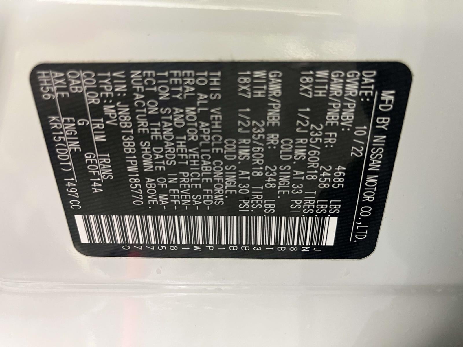 2023 Nissan Rogue SV Intelligent AWD