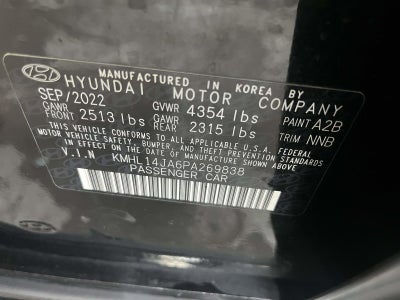 2023 Hyundai Sonata SEL