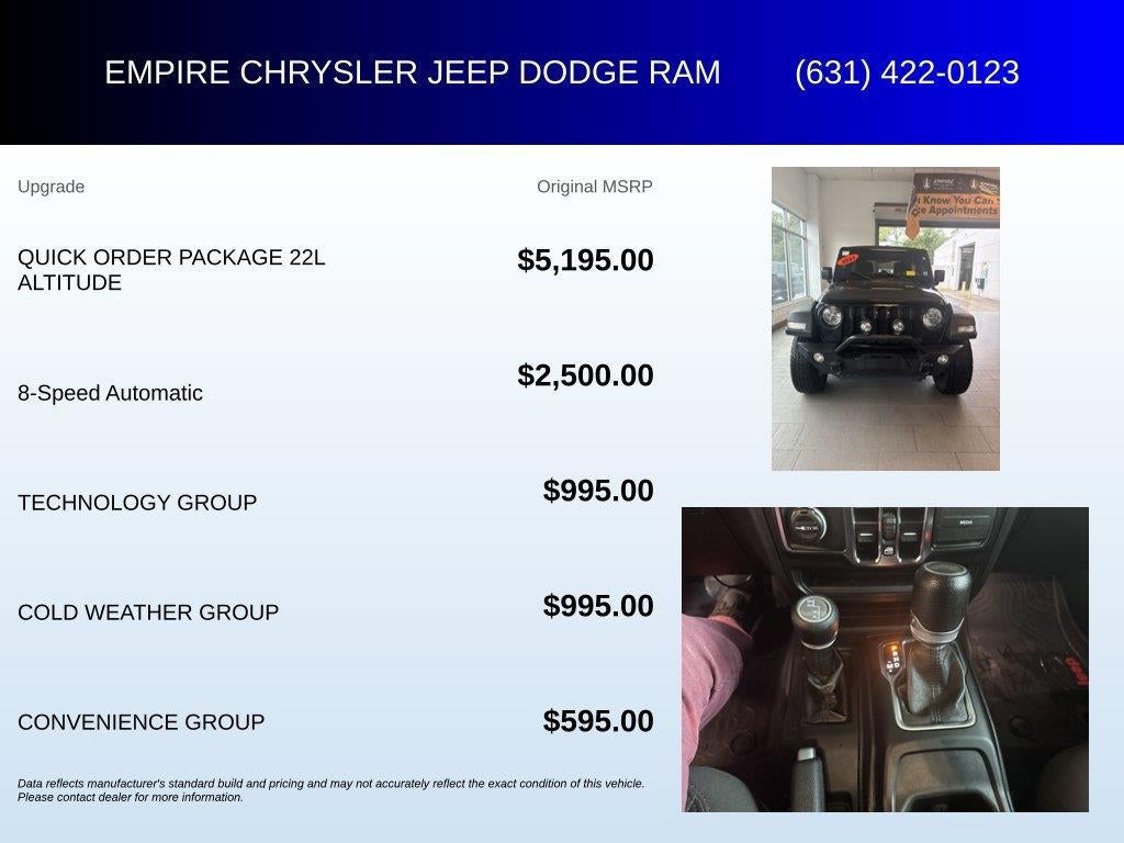 2021 Jeep Wrangler Unlimited Sport Altitude