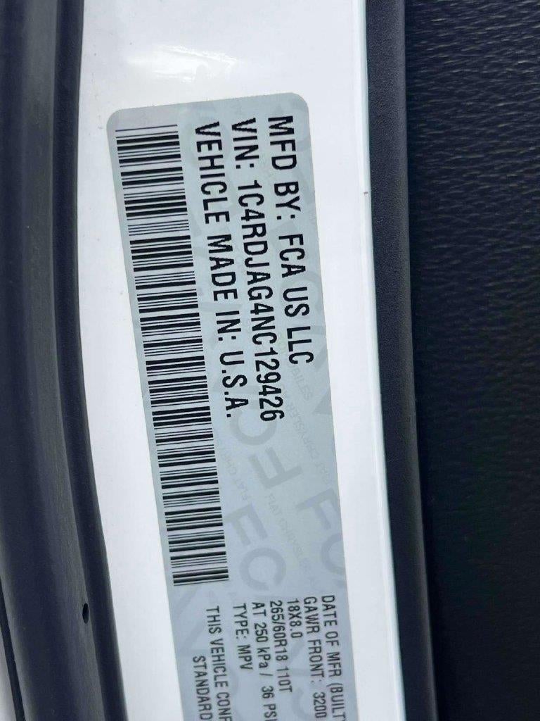 2022 Dodge Durango SXT AWD