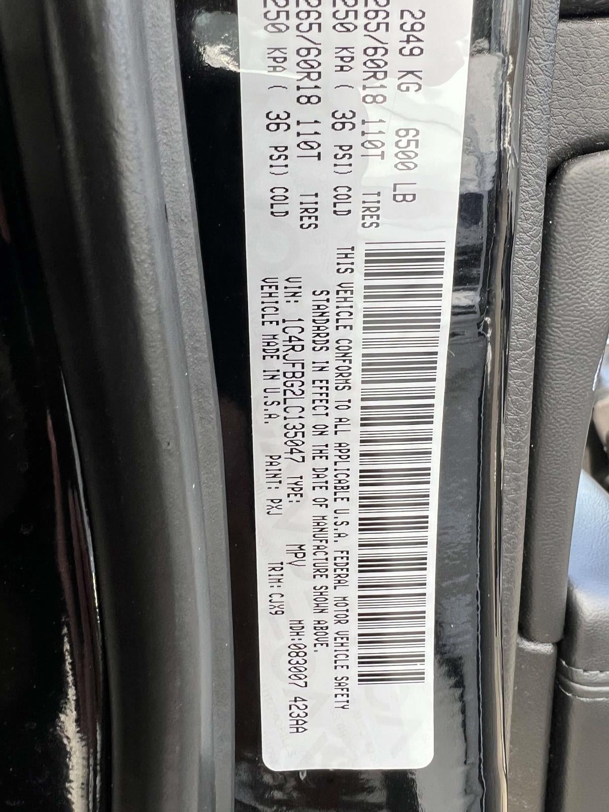 2020 Jeep Grand Cherokee Limited 4X4