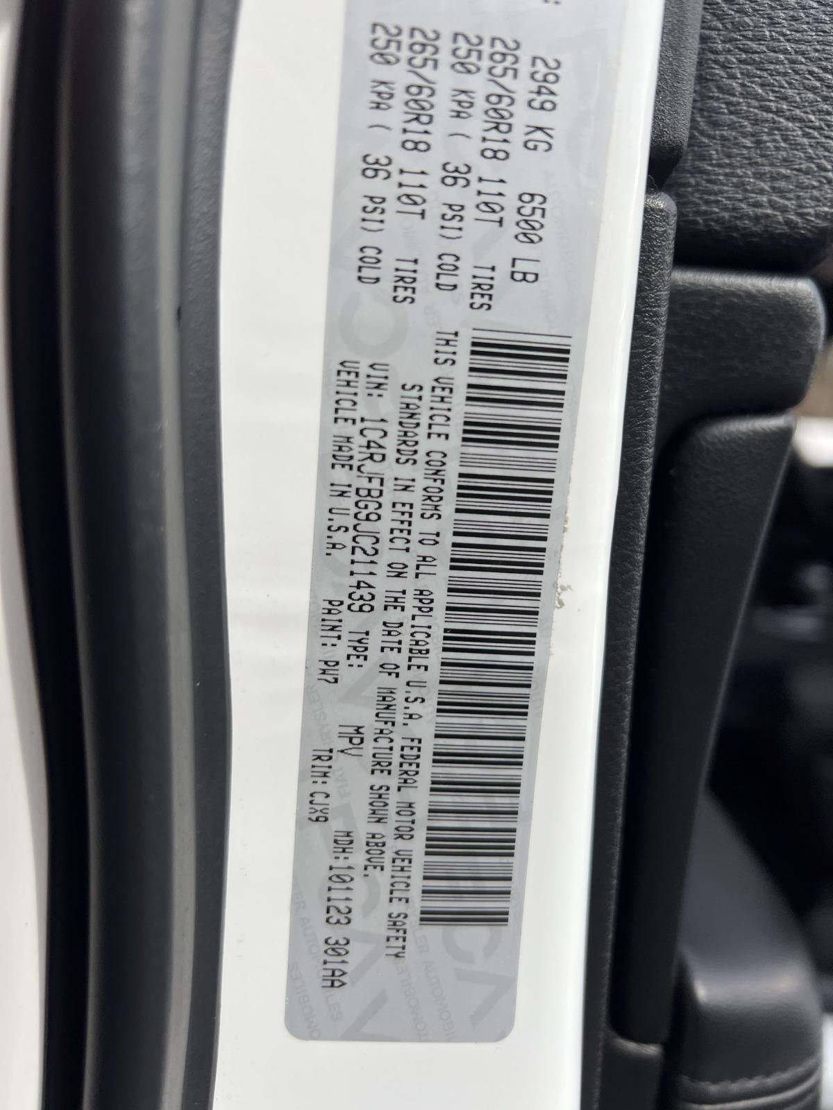 2018 Jeep Grand Cherokee Limited 4x4