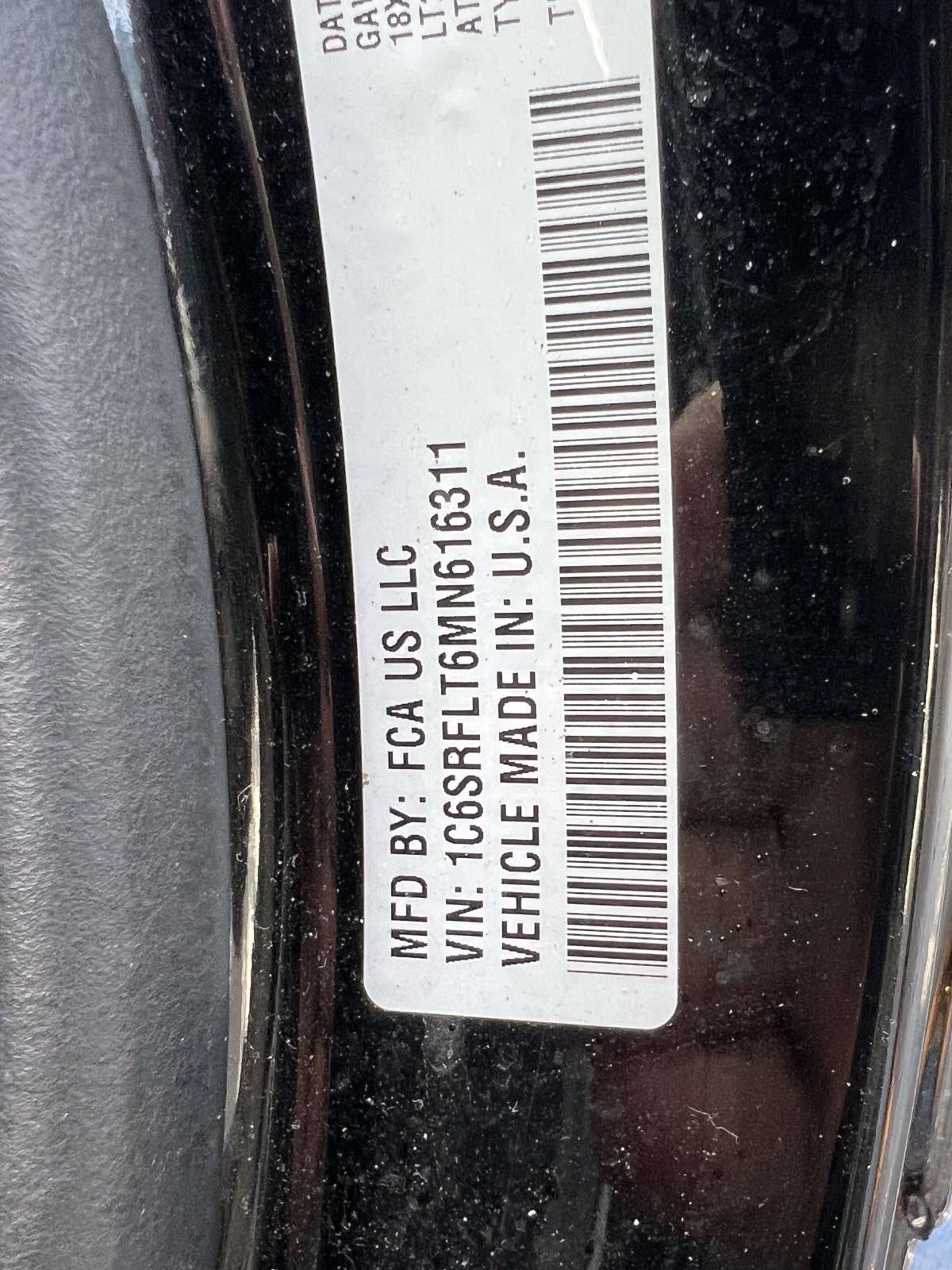 2021 RAM 1500 Rebel Crew Cab 4x4 5'7' Box