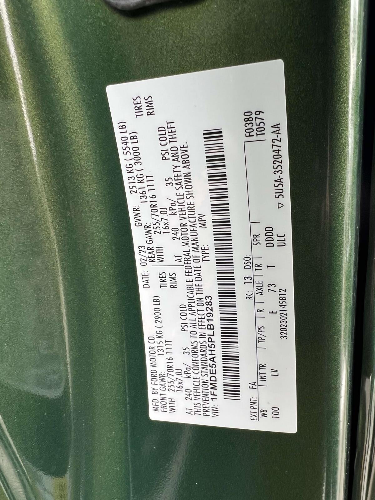 2023 Ford Bronco Base