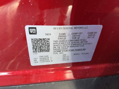 2024 Chevrolet Traverse AWD LT