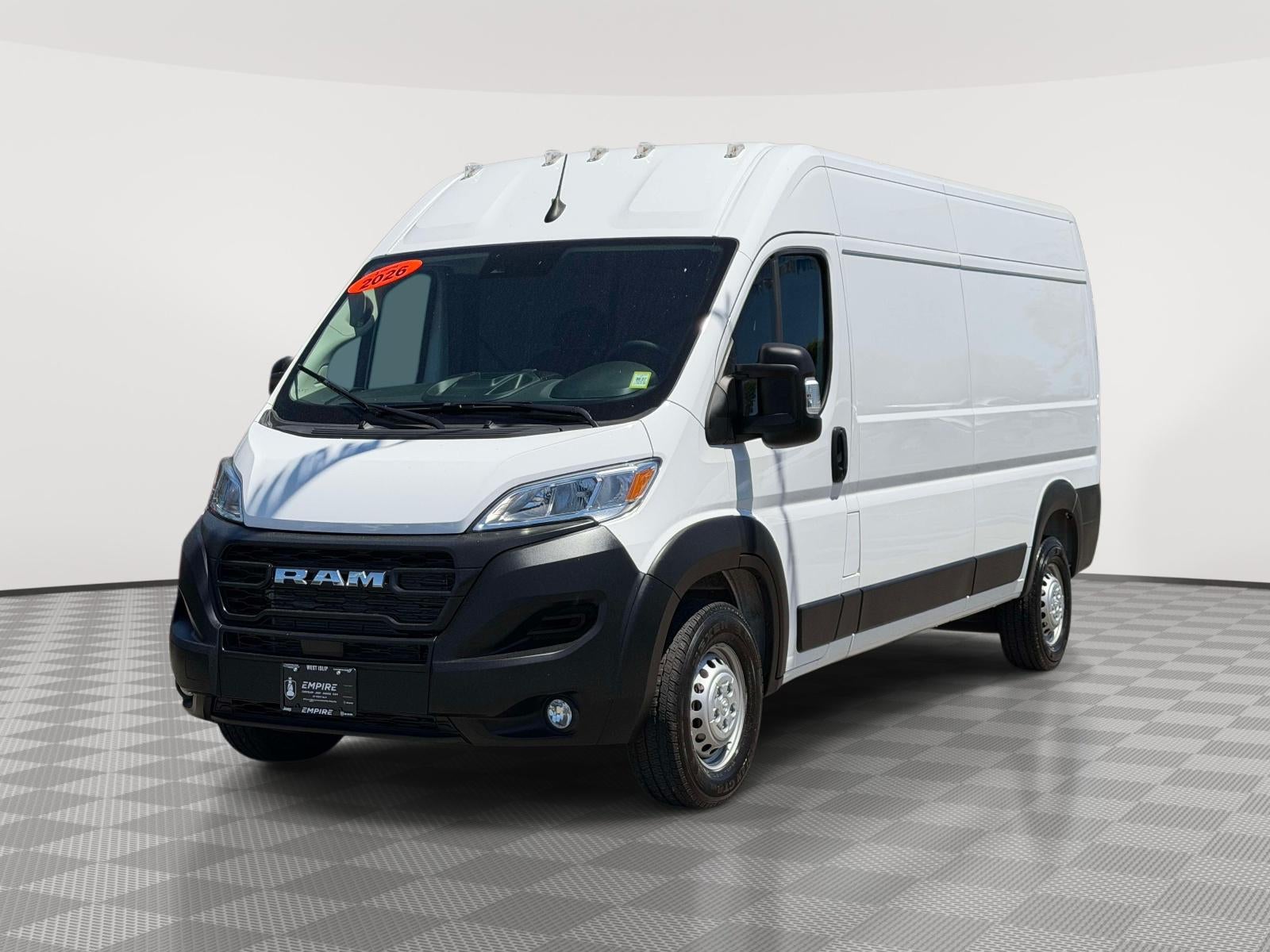 2026 RAM ProMaster 2500 Cargo Van Tradesman High Roof 159' WB w/Pass Seat