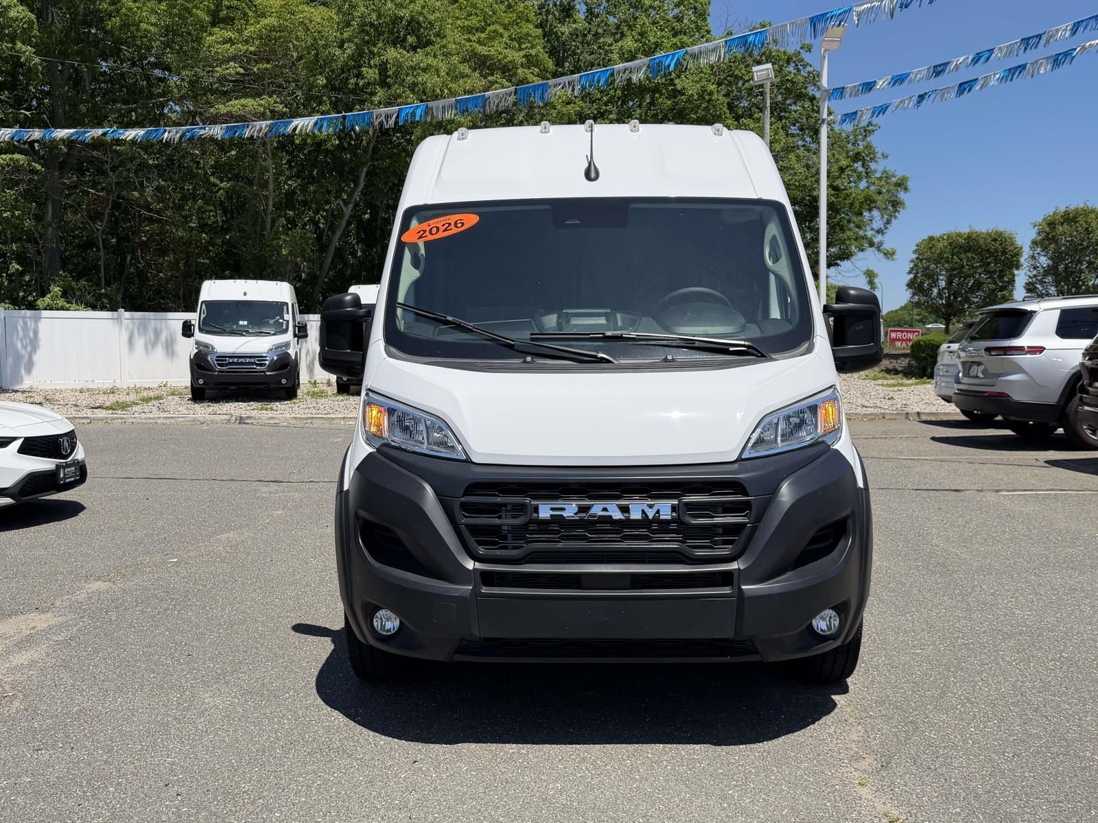 2026 RAM ProMaster 2500 Cargo Van Tradesman High Roof 159' WB w/Pass Seat