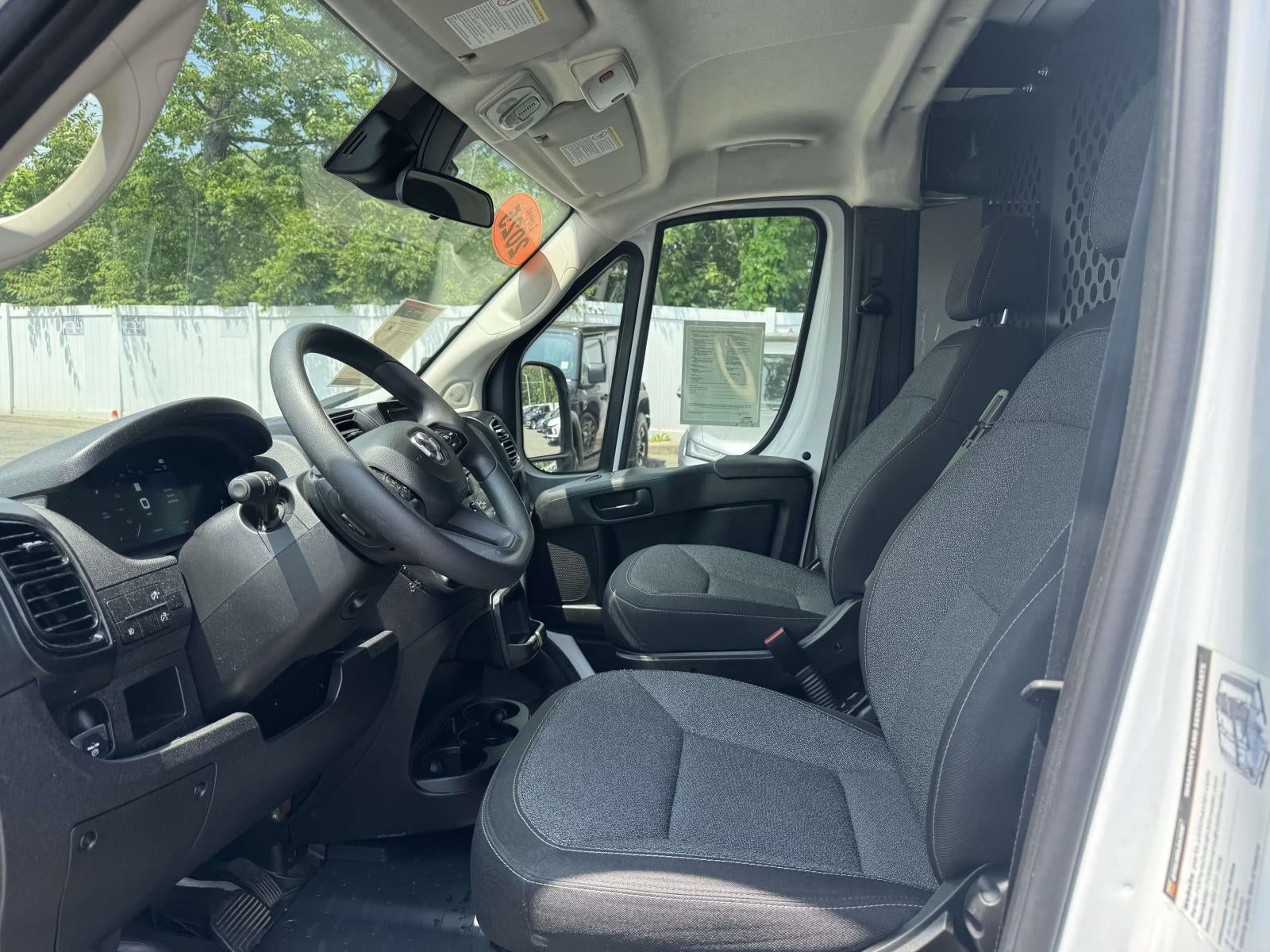 2025 RAM ProMaster 2500 Cargo Van Tradesman Low Roof 136' WB w/Pass Seat