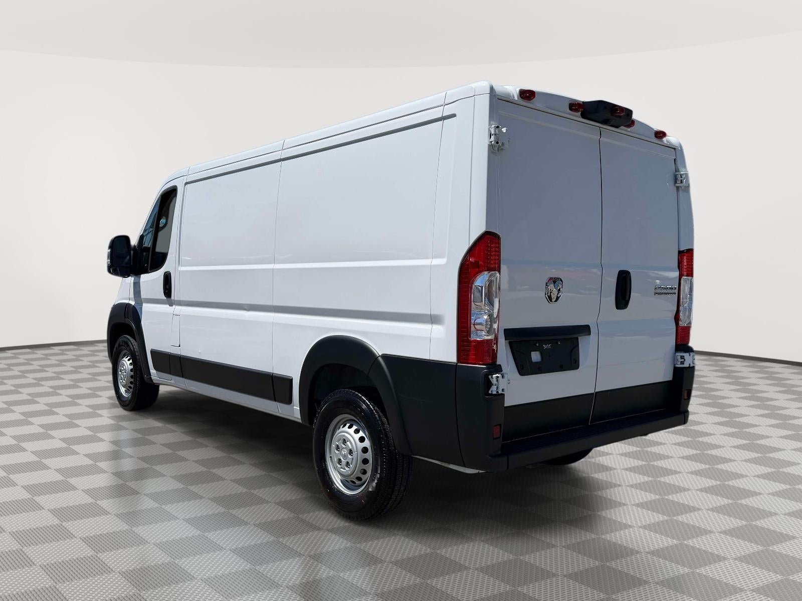 2025 RAM ProMaster 2500 Cargo Van Tradesman Low Roof 136' WB w/Pass Seat