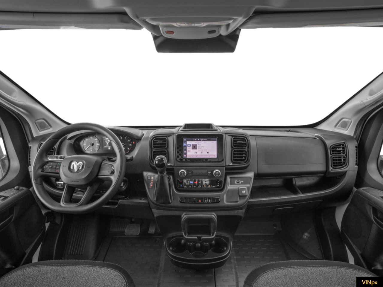 2025 RAM ProMaster 2500 Cargo Van Tradesman Low Roof 136' WB w/Pass Seat