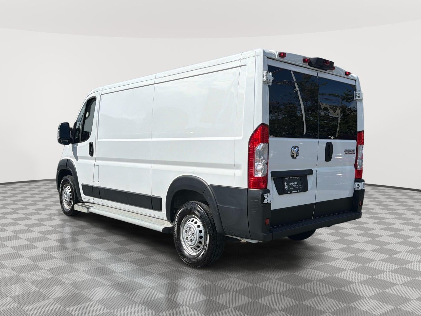 2025 RAM ProMaster 2500 Cargo Van Tradesman Low Roof 136' WB w/Pass Seat