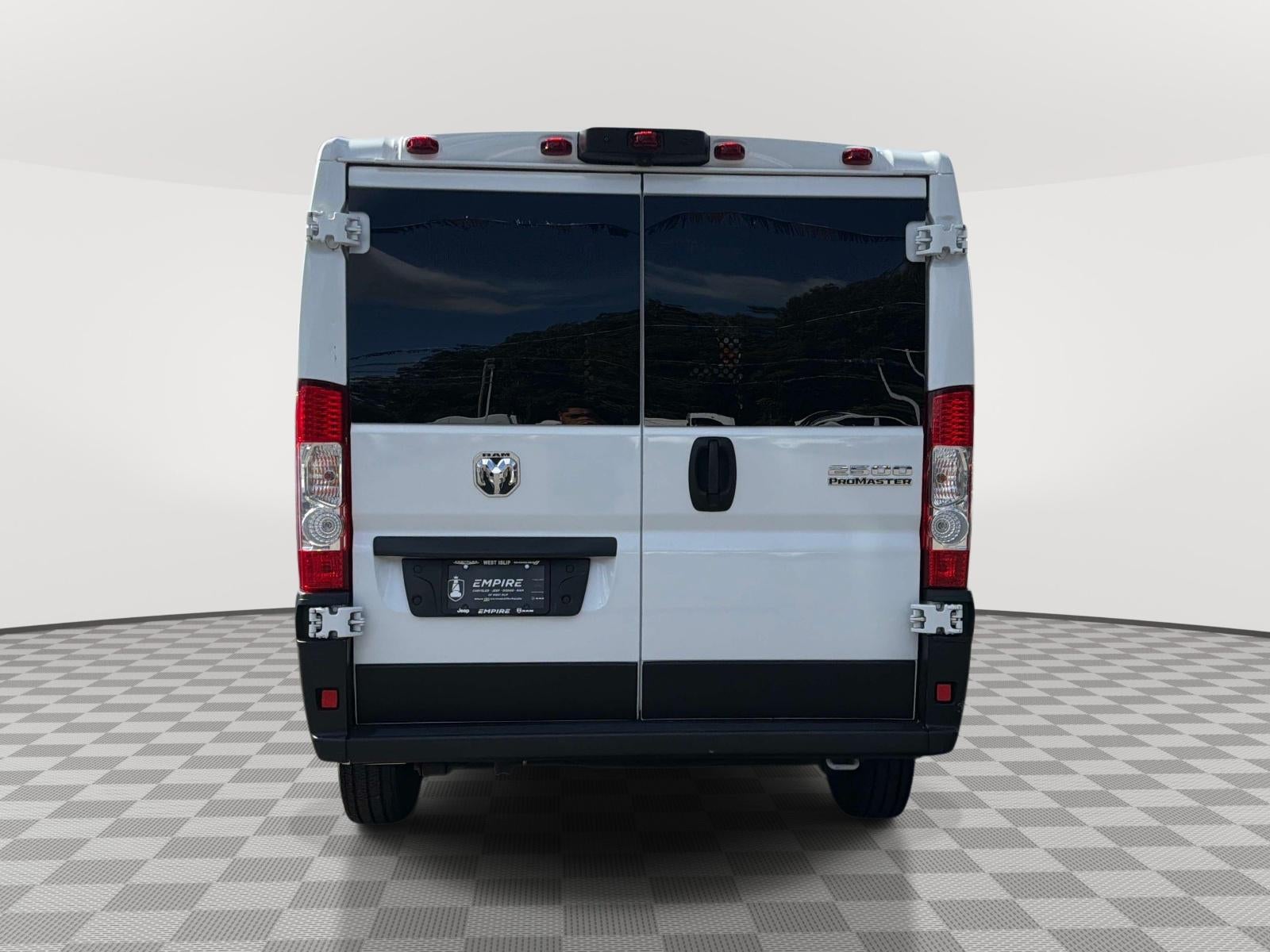 2025 RAM ProMaster 2500 Cargo Van Tradesman Low Roof 136' WB w/Pass Seat