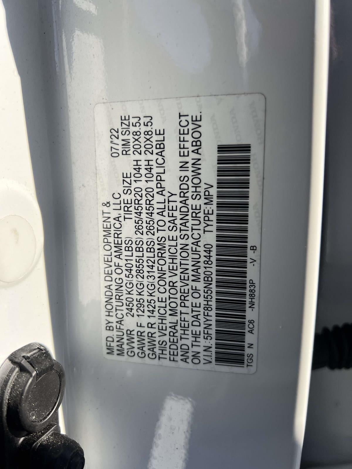 2022 Honda Passport AWD EX-L