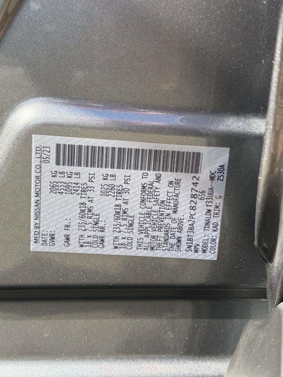 2023 Nissan Rogue SV FWD