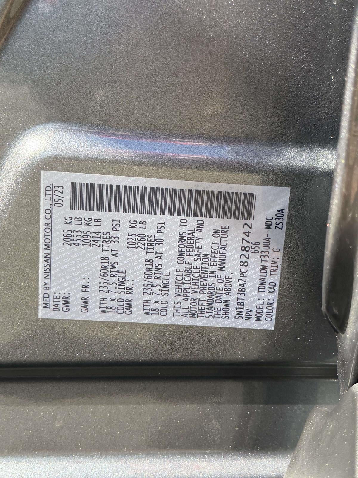 2023 Nissan Rogue SV FWD