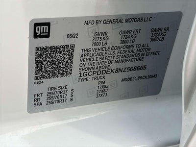 2022 Chevrolet Silverado 1500 LT