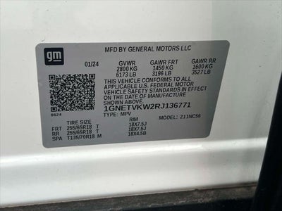 2024 Chevrolet Traverse Limited LT Cloth