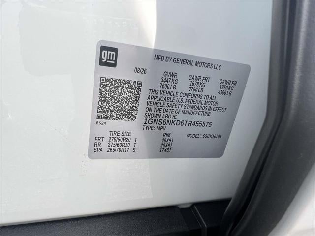 2026 Chevrolet Tahoe LT
