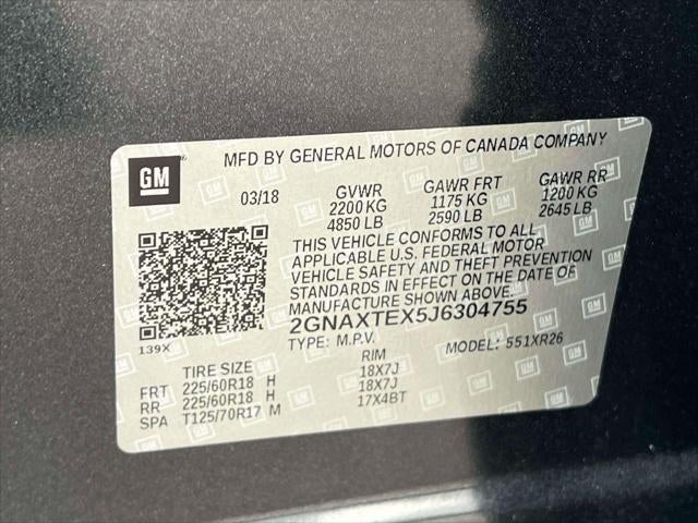 2018 Chevrolet Equinox LT