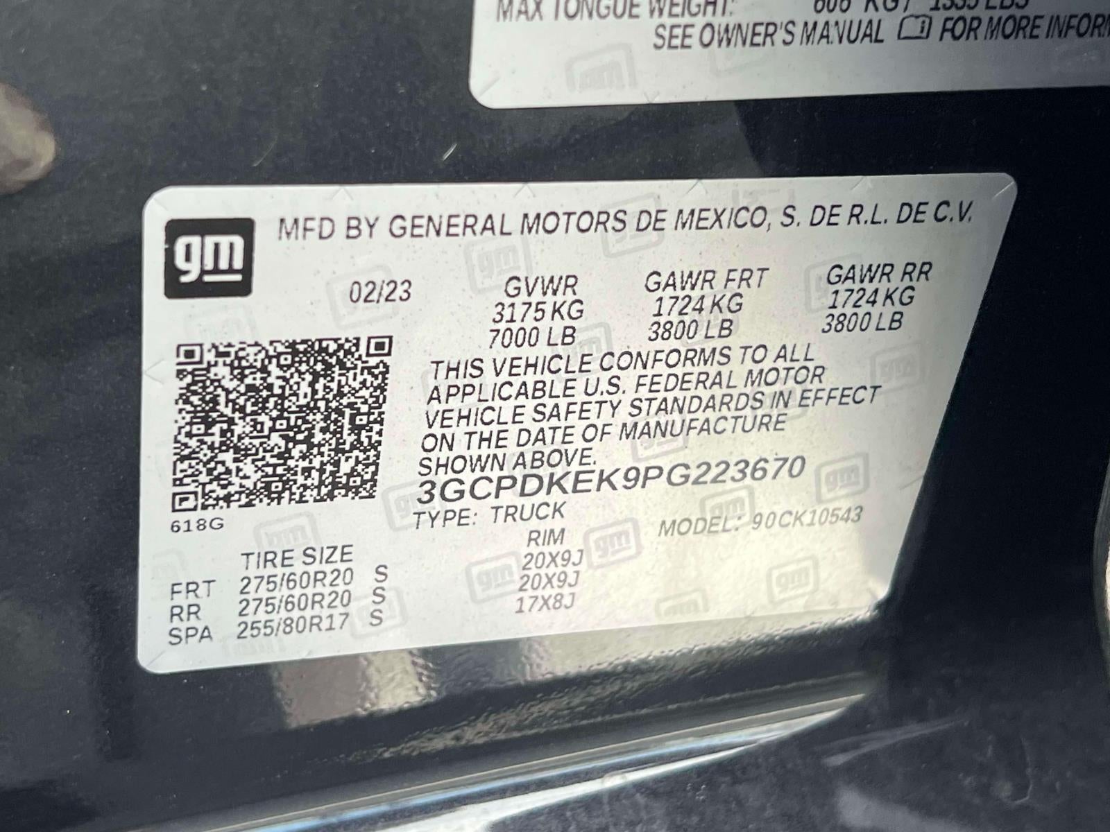 2023 Chevrolet Silverado 1500 LT