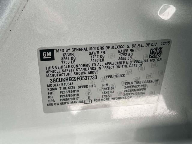 2015 Chevrolet Silverado 1500 LT