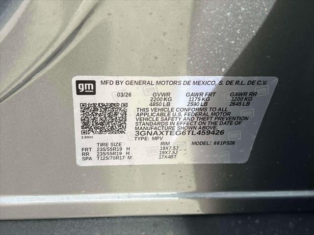 2026 Chevrolet Equinox RS