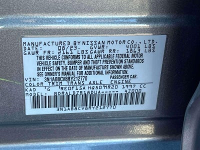 2024 Nissan Sentra SV