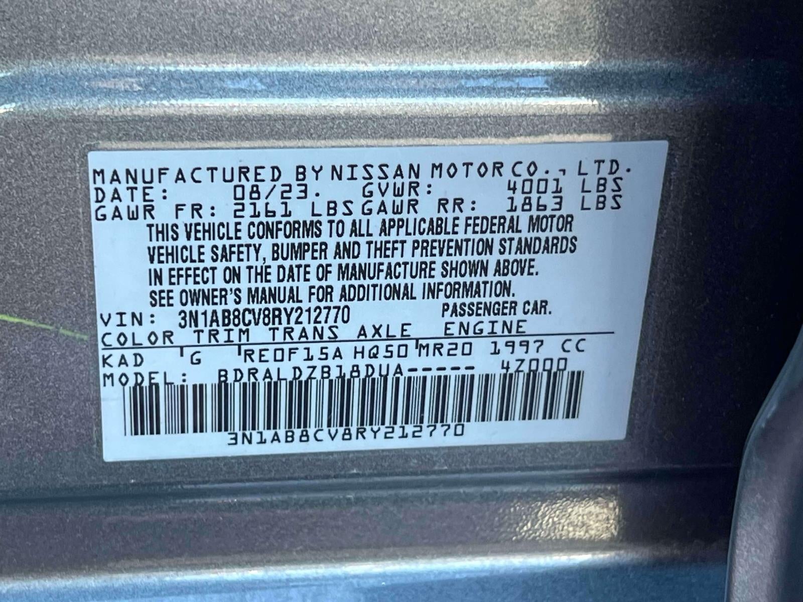 2024 Nissan Sentra SV