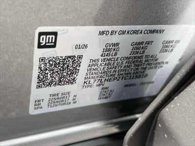 2026 Chevrolet Trax LT