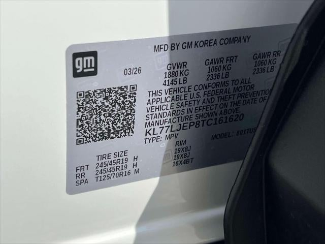 2026 Chevrolet Trax 2RS