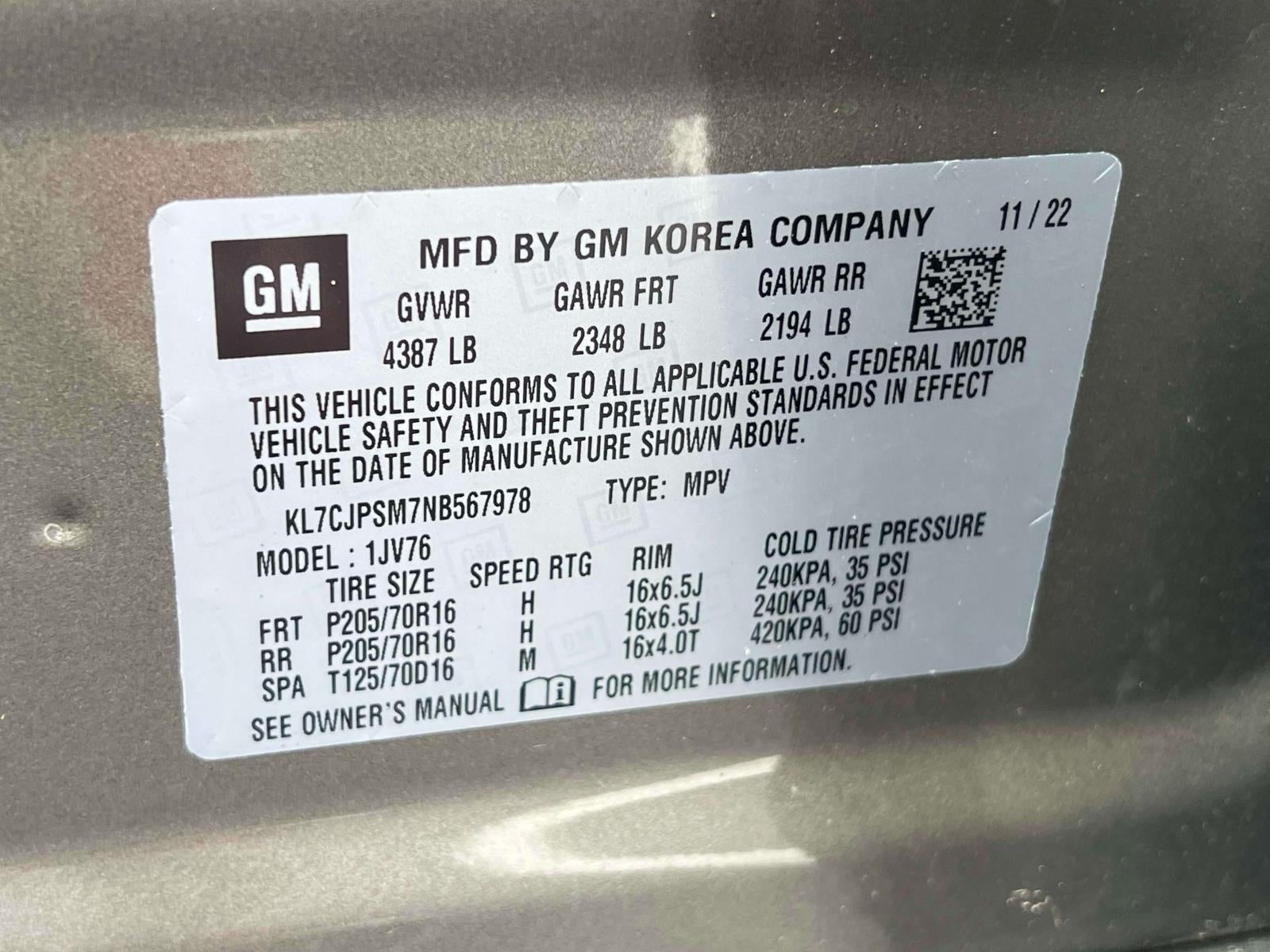 2022 Chevrolet Trax LT