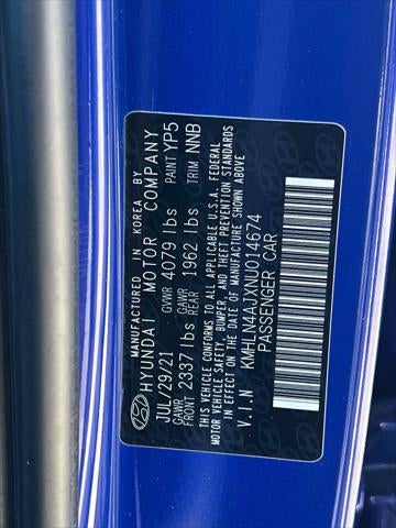 2022 Hyundai Elantra Hybrid Limited